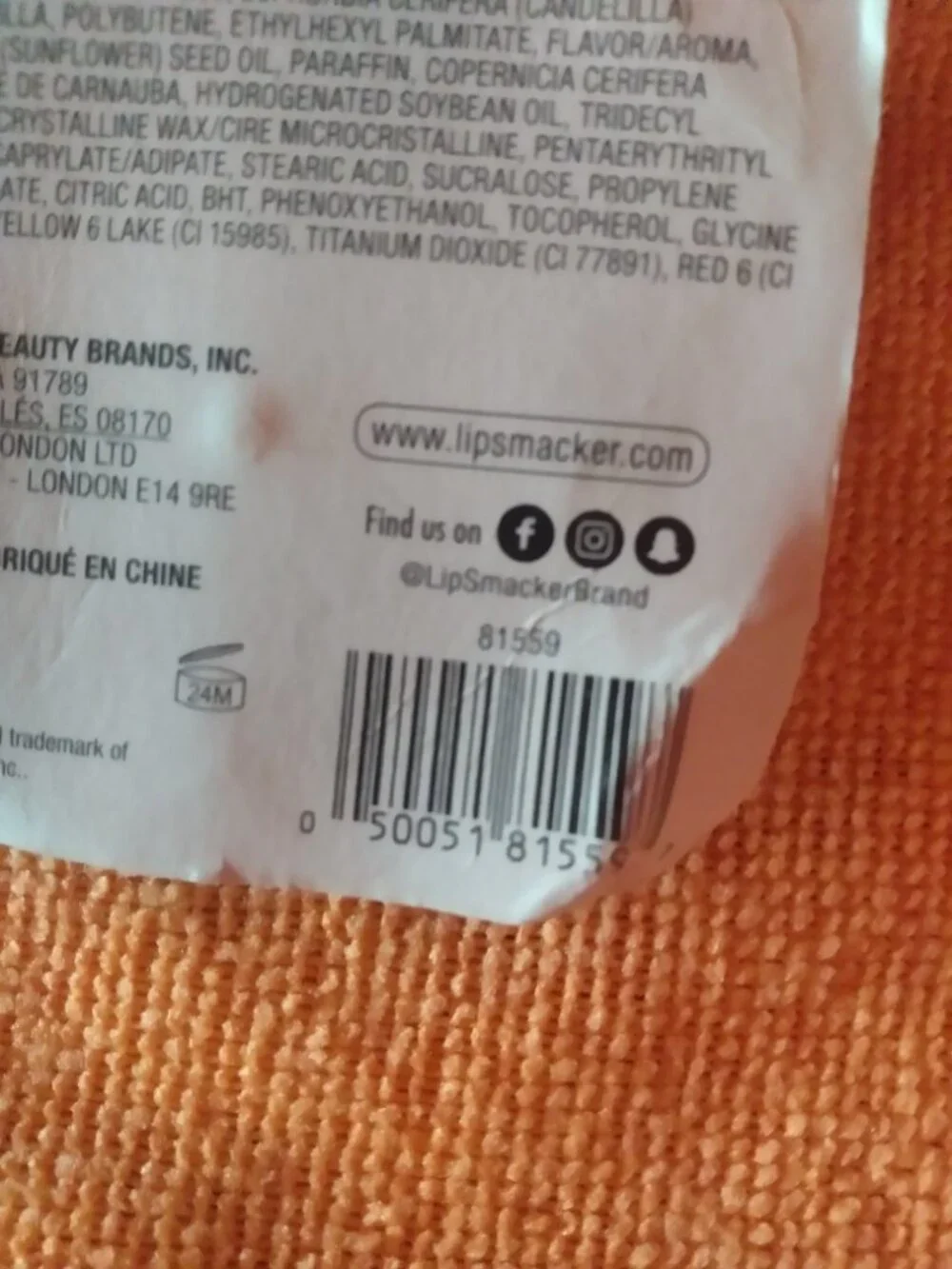 Children's Lip Balm